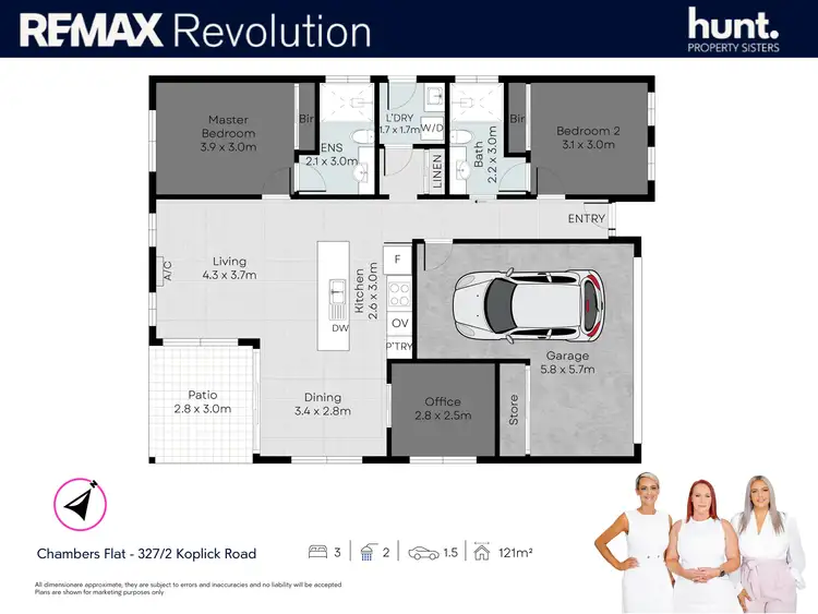 Floorplan of Homely retirement listing, 327/2 Koplick Road - Over 50's Lifestyle Community, Chambers Flat QLD 4133