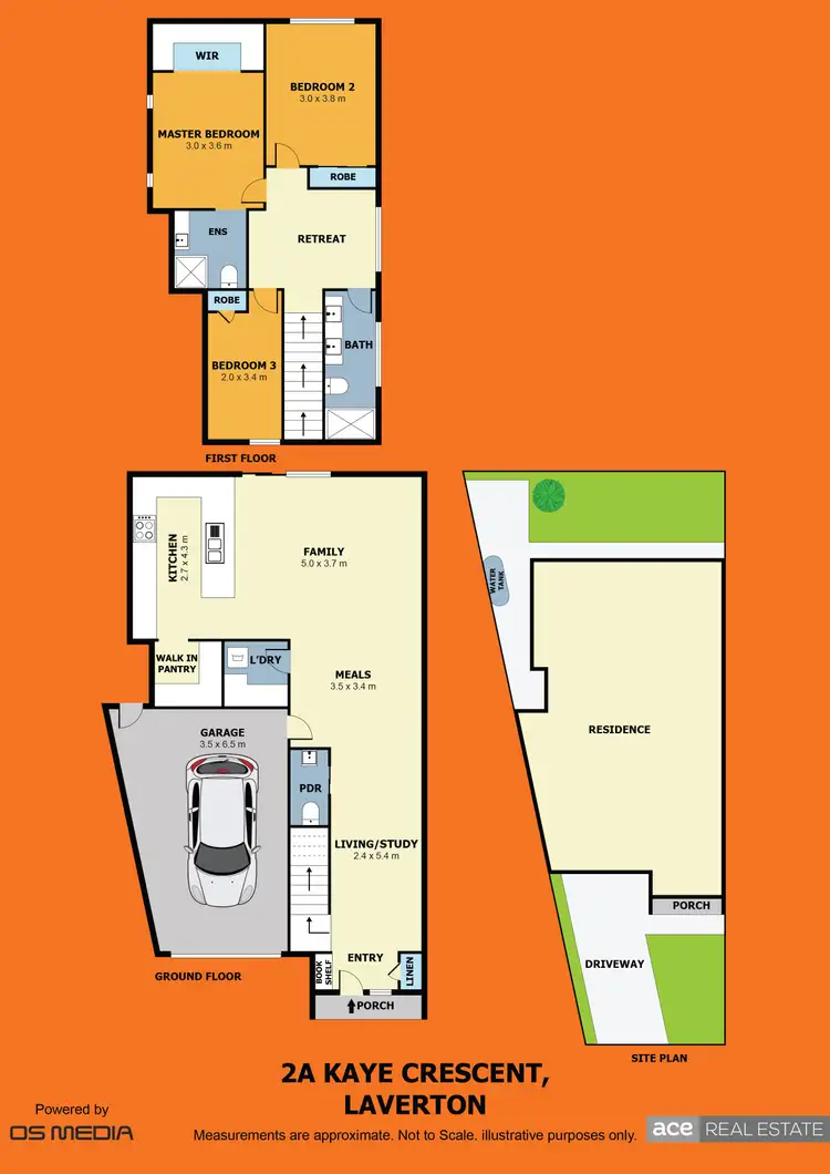Floorplan of Homely house listing, 2A Kaye Crescent, Laverton VIC 3028
