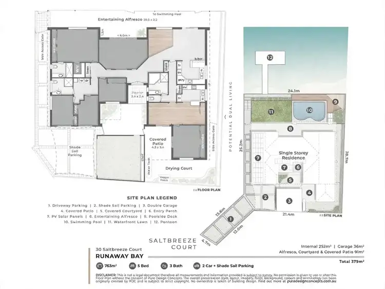 Floorplan of Homely house listing, 30 Saltbreeze Court, Runaway Bay QLD 4216
