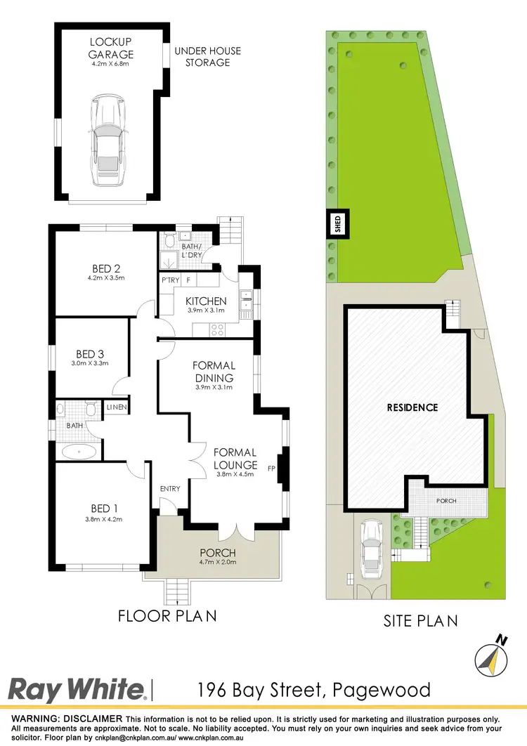 Floorplan of Homely house listing, 196 Bay Street, Pagewood NSW 2035