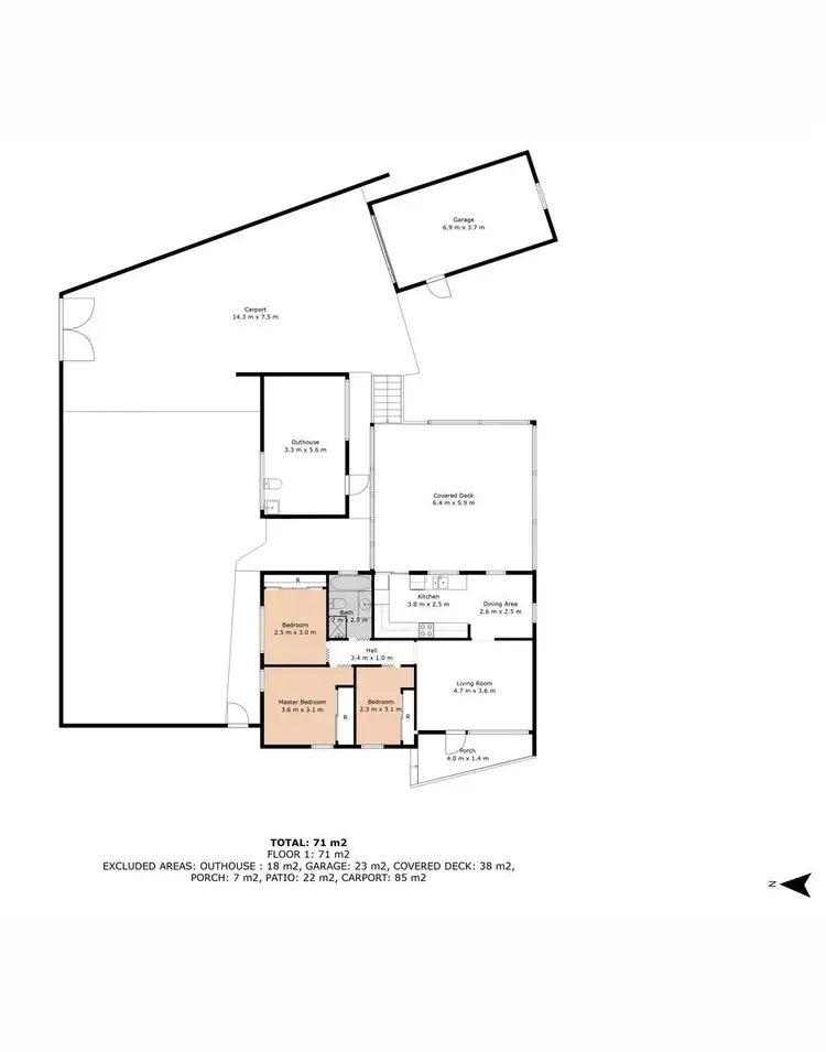 Floorplan of Homely house listing, 37 Lindwall Street, Warilla NSW 2528