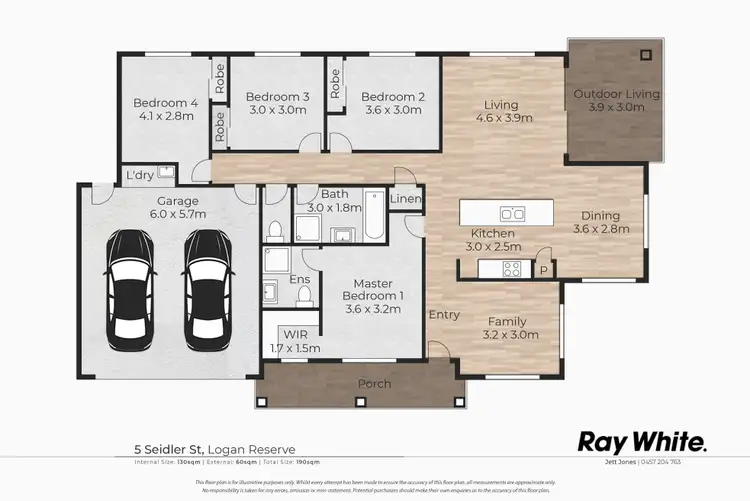 Floorplan of Homely house listing, 5 Seidler Street, Logan Reserve QLD 4133