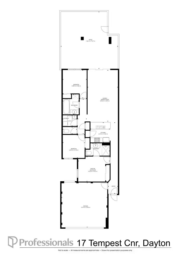 Floorplan of Homely house listing, 17 Tempest Corner, Dayton WA 6055