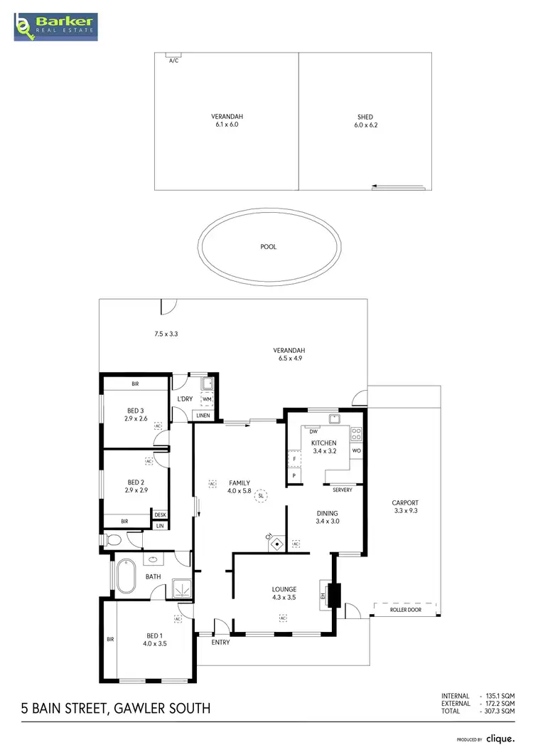 Floorplan of Homely house listing, 5 Bain Street, Gawler South SA 5118