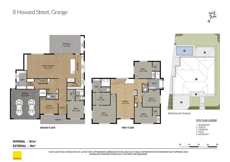Floorplan of Homely house listing, 8 Howard Street, Grange QLD 4051