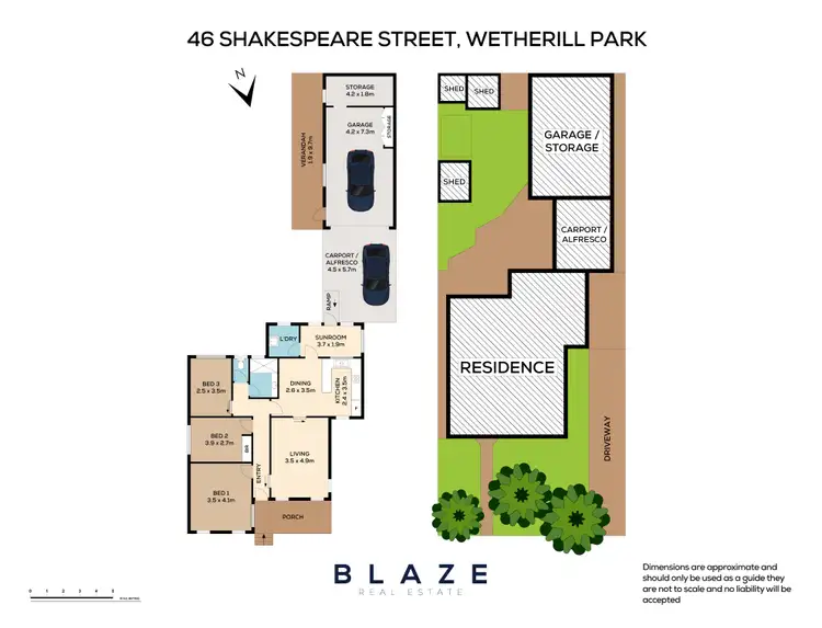Floorplan of Homely house listing, 46 Shakespeare Street, Wetherill Park NSW 2164