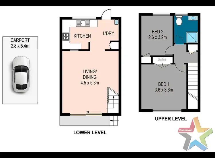 Floorplan of Homely townhouse listing, 37/31 Defiance Road, Woodridge QLD 4114