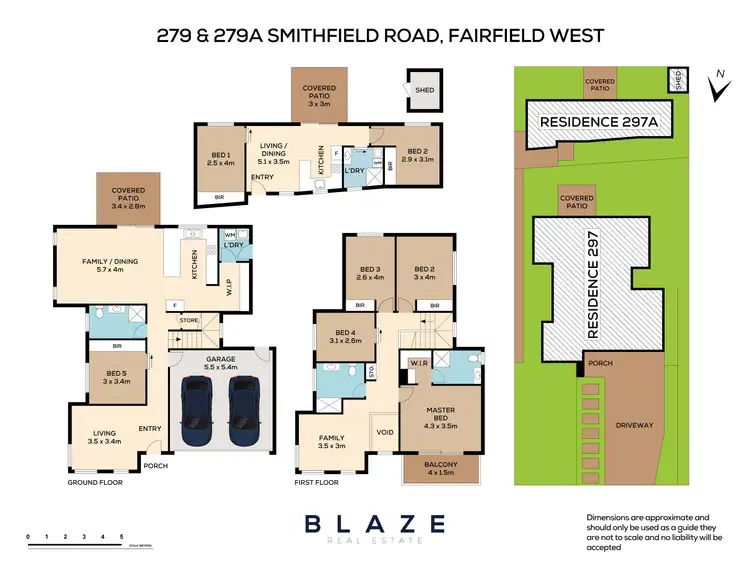 Floorplan of Homely house listing, 279 & 279a Smithfield Road, Fairfield West NSW 2165