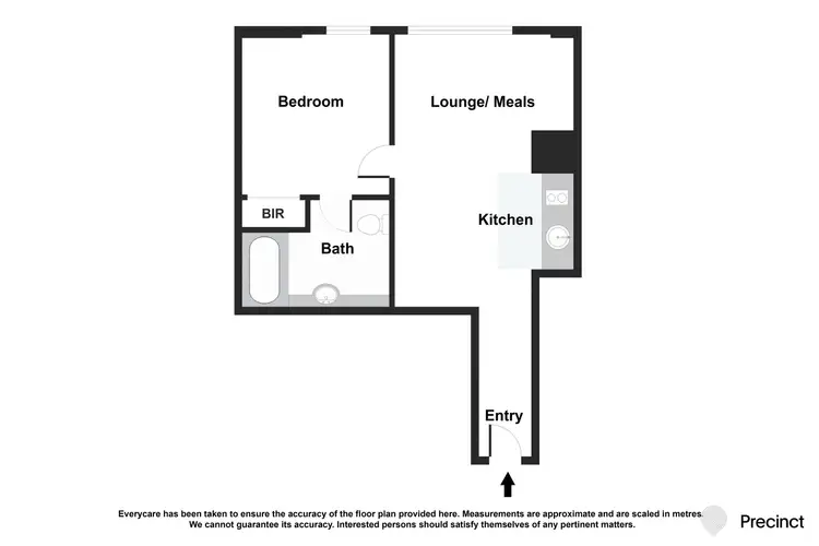Floorplan of Homely apartment listing, 45/47 Lonsdale St, Melbourne VIC 3000