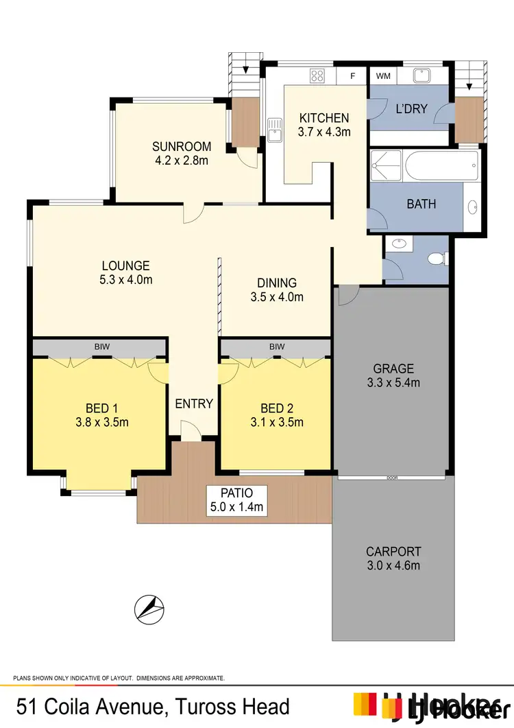 Floorplan of Homely house listing, 51 Coila Avenue, Tuross Head NSW 2537