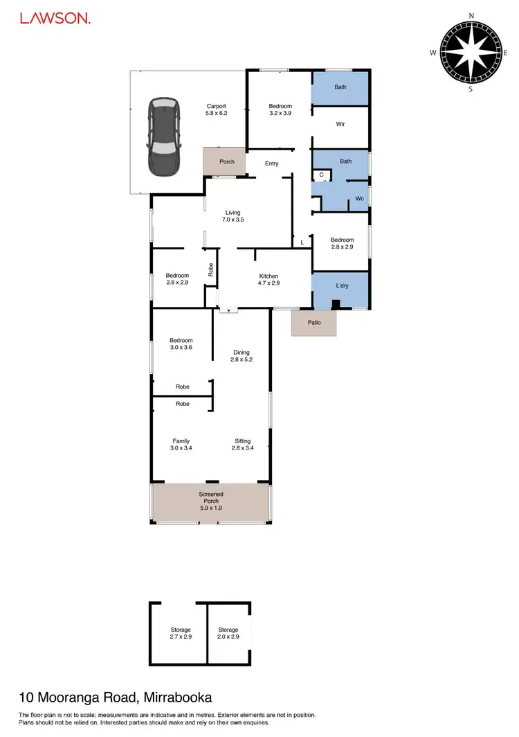 Floorplan of Homely house listing, 10 Mooranga Road, Mirrabooka NSW 2264