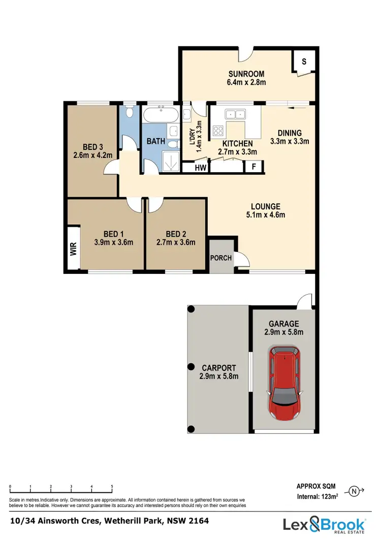 Floorplan of Homely townhouse listing, 10/34 Ainsworth Cres, Wetherill Park NSW 2164