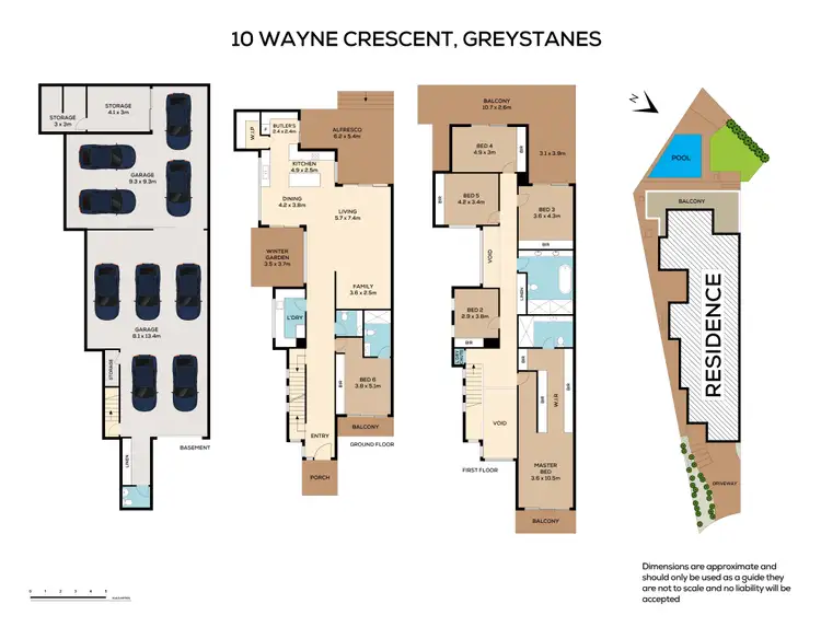 Floorplan of Homely house listing, 10 Wayne Crescent, Greystanes NSW 2145