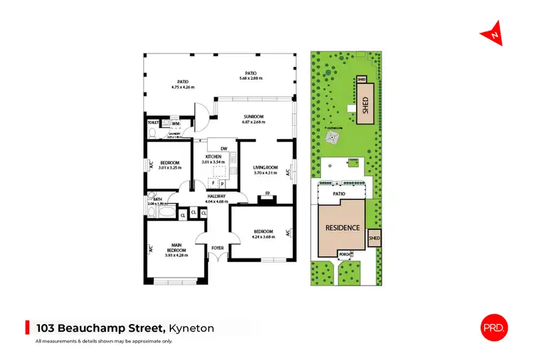 Floorplan of Homely house listing, 103 Beauchamp Street, Kyneton VIC 3444