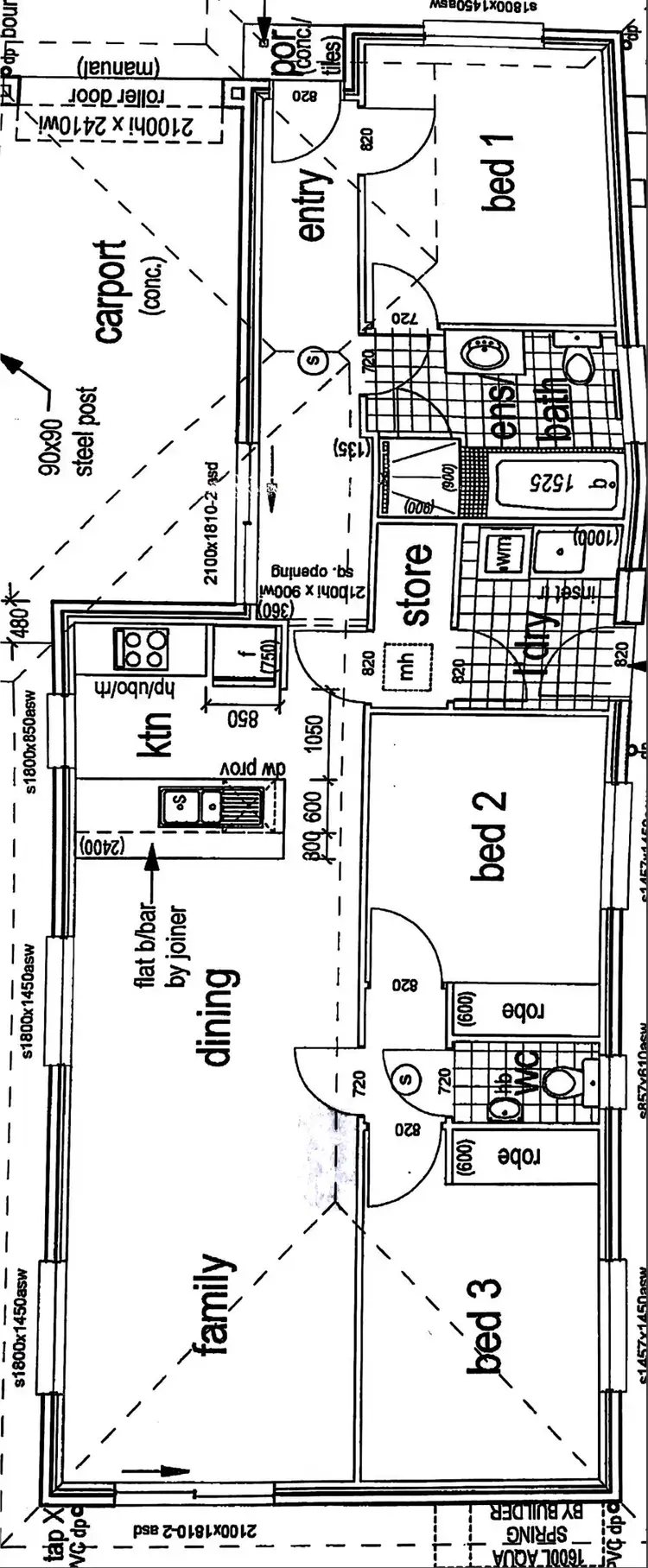 Floorplan of Homely house listing, 32A The Driveway, Holden Hill SA 5088