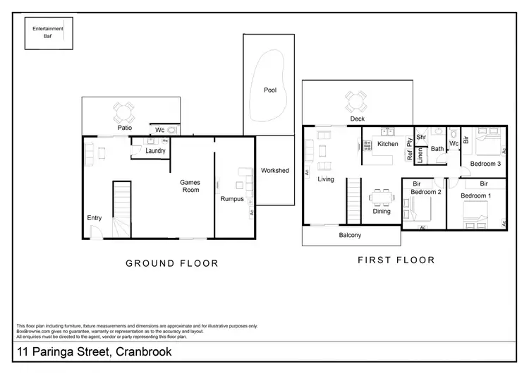 Floorplan of Homely house listing, 11 Paringa Street, Cranbrook QLD 4814