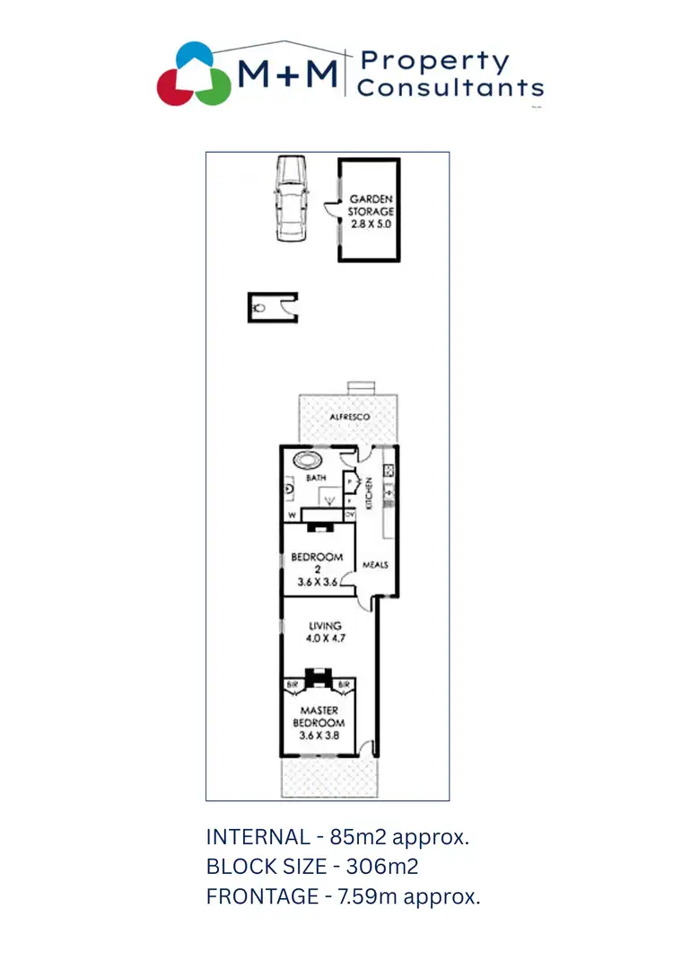 Floorplan of Homely house listing, 15 Tate Street, West Leederville WA 6007