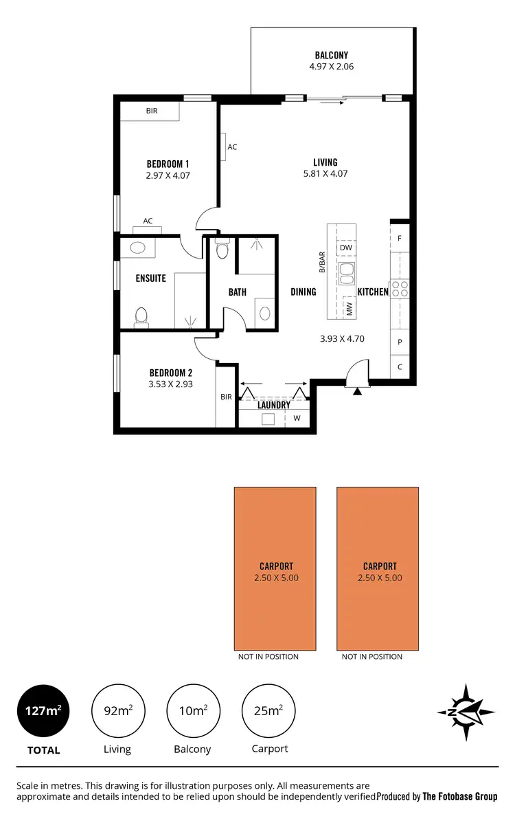 Floorplan of Homely apartment listing, 101/293 Fullarton Road, Parkside SA 5063