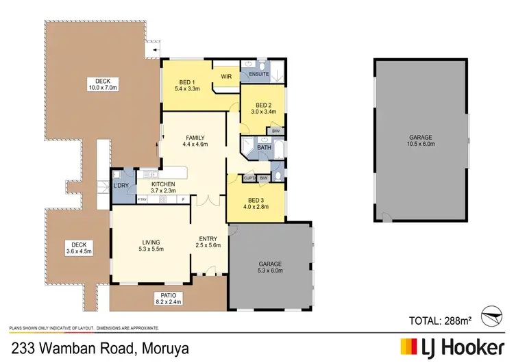 Floorplan of Homely house listing, 233 Wamban Road, Moruya NSW 2537