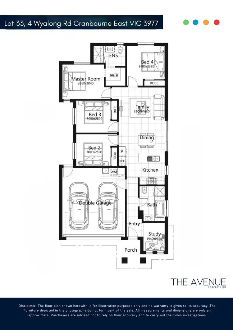 Floorplan of Homely house listing, Lot 33, 4 Wyalong Road, Cranbourne East VIC 3977