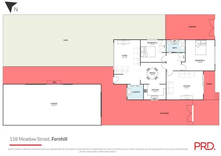 Floorplan of Homely house listing, 118 Meadow Street, Fernhill NSW 2519