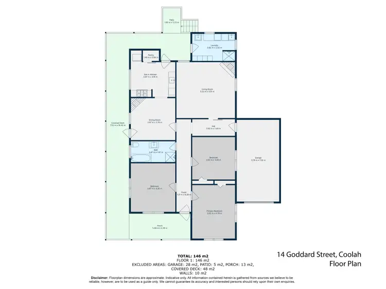 Floorplan of Homely house listing, 14 Goddard Street, Coolah NSW 2843