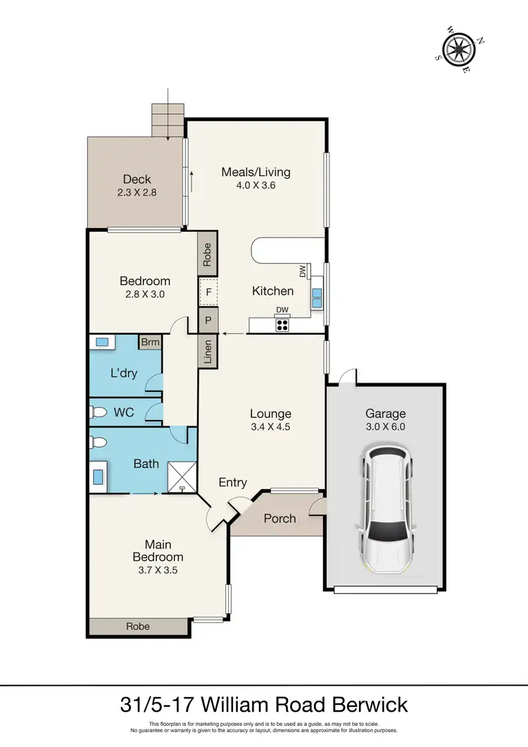 Floorplan of Homely house listing, 31/5-17 William Road, Berwick VIC 3806