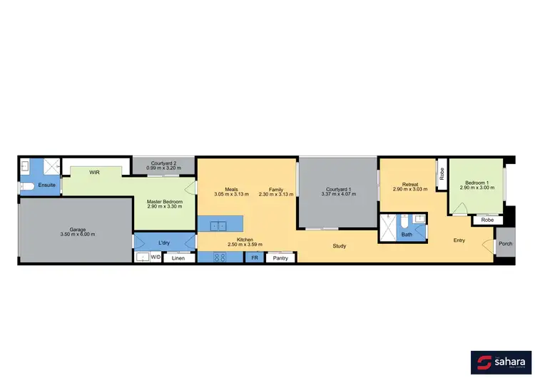 Floorplan of Homely house listing, 115 Bingham Circuit, Thornhill Park VIC 3335