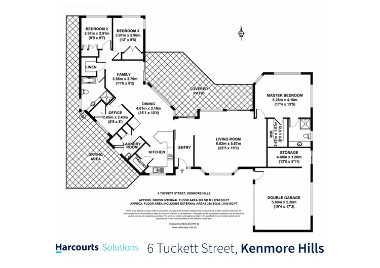Floorplan of Homely house listing, 6 Tuckett Street, Kenmore Hills QLD 4069