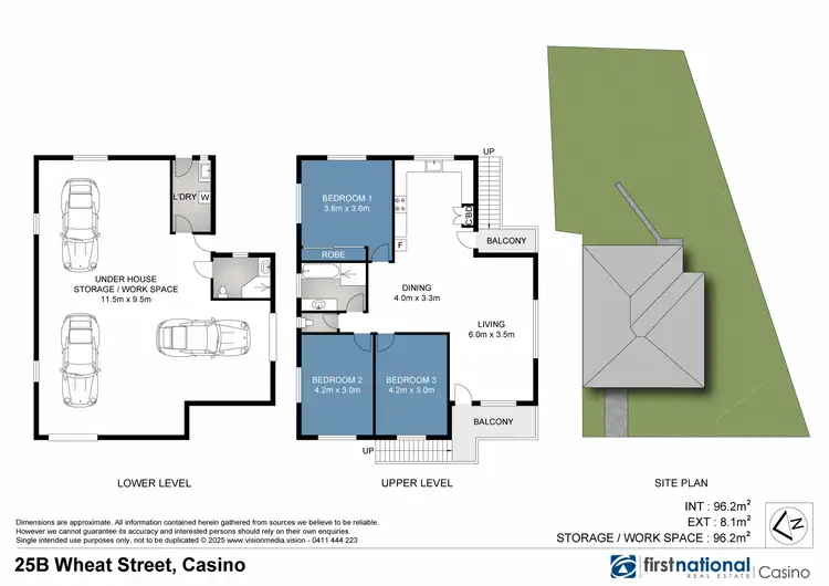 Floorplan of Homely house listing, 25B Wheat Street, Casino NSW 2470