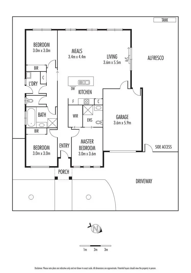 Floorplan of Homely house listing, 9 Leafy View Esplanade, Harkness VIC 3337