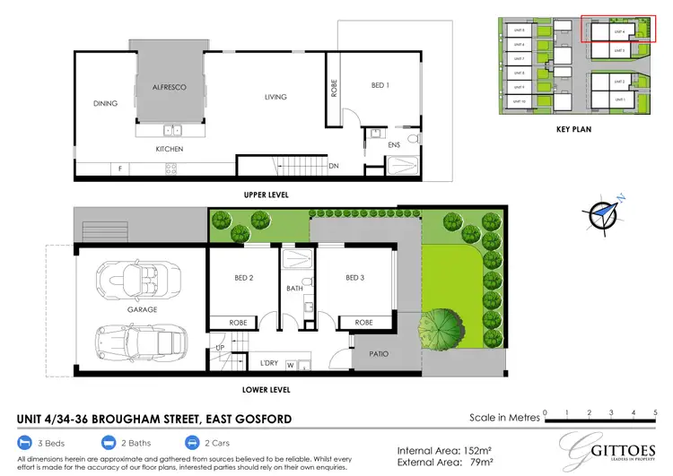 Floorplan of Homely townhouse listing, 34-36 Brougham Street, East Gosford NSW 2250
