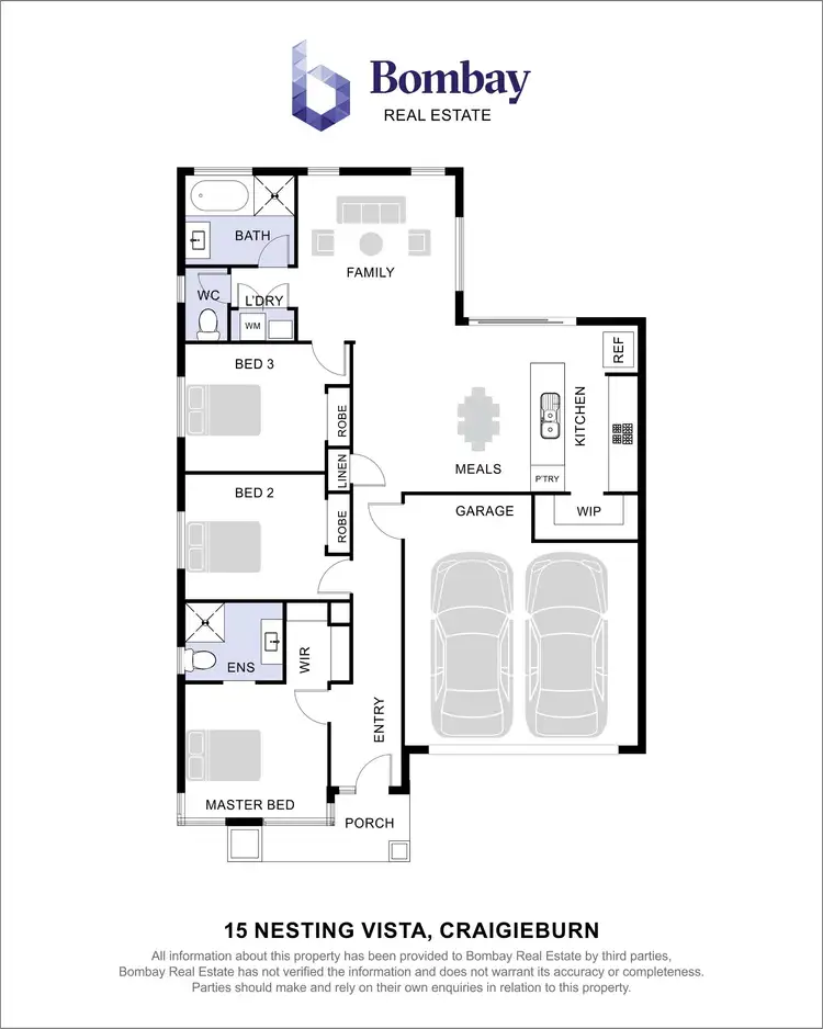 Floorplan of Homely house listing, 15 Nesting Vista, Craigieburn VIC 3064