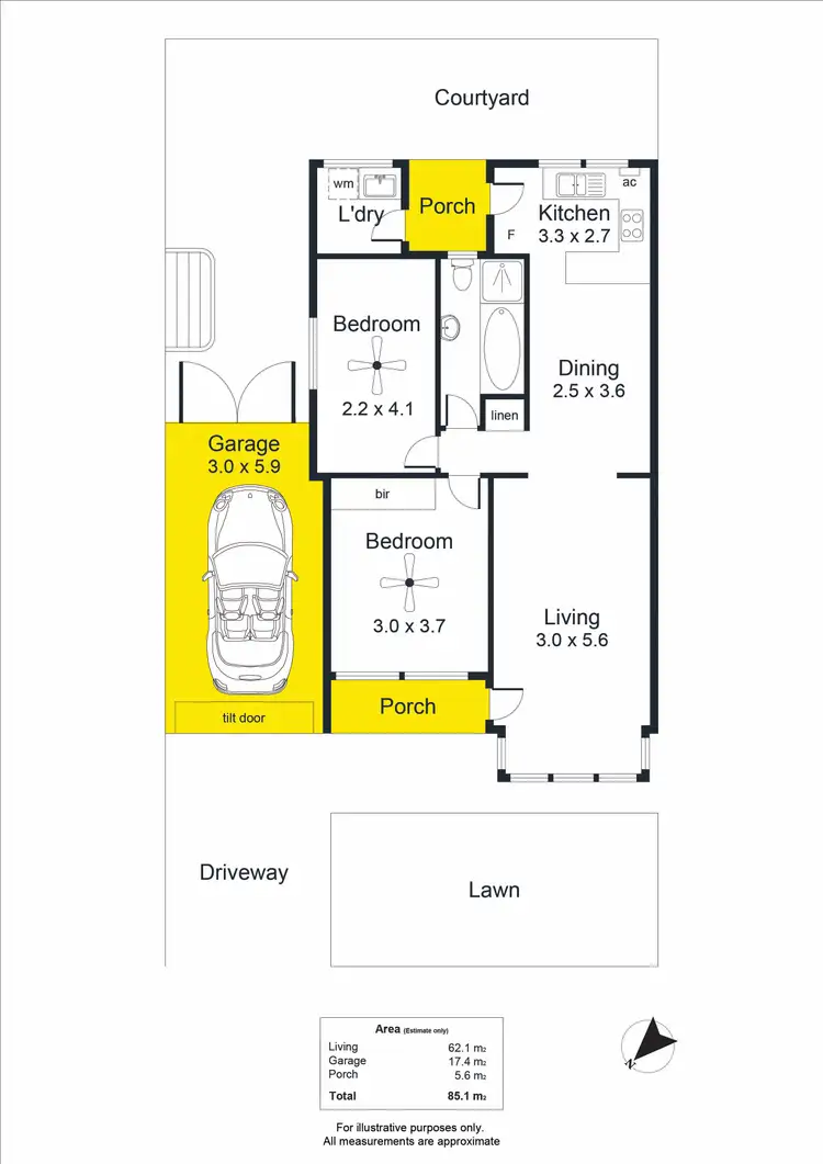 Floorplan of Homely house listing, 4/93 Augusta Street, Glenelg East SA 5045
