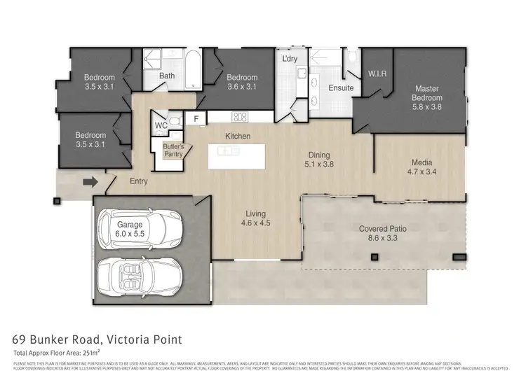 Floorplan of Homely house listing, 69 Bunker Road, Victoria Point QLD 4165