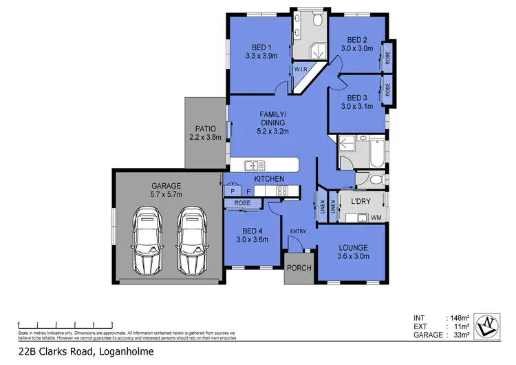 Floorplan of Homely house listing, 24 Clarks Road, Loganholme QLD 4129