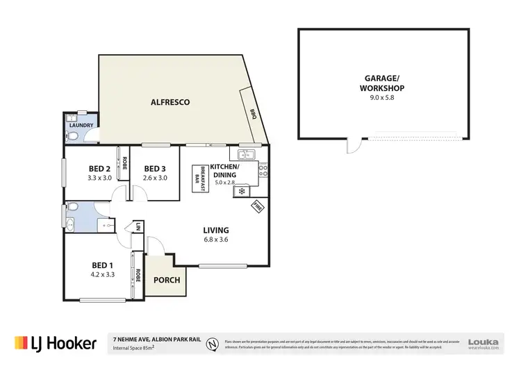 Floorplan of Homely house listing, 7 Nehme Avenue, Albion Park Rail NSW 2527
