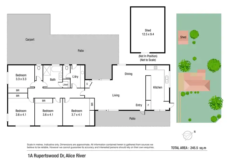 Floorplan of Homely house listing, 1A Rupertswood Drive, Alice River QLD 4817
