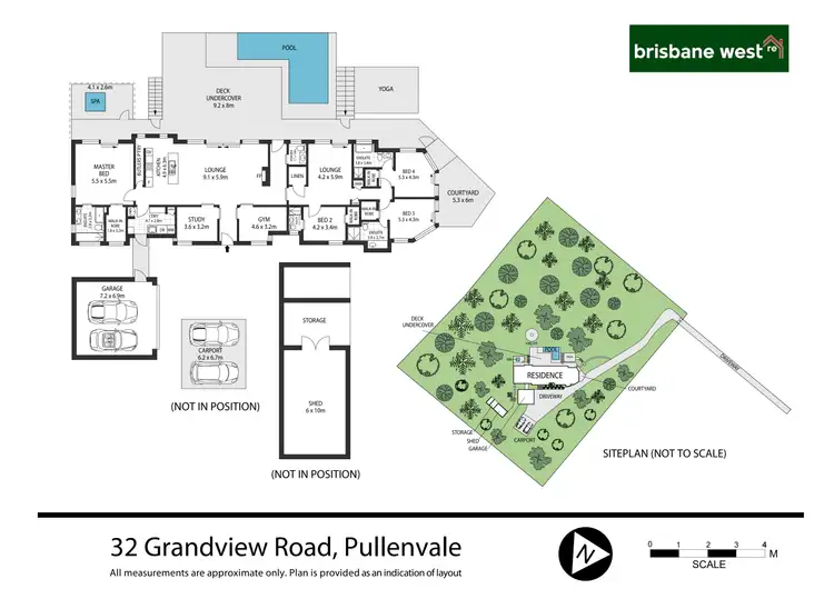 Floorplan of Homely house listing, 32 Grandview Road, Pullenvale QLD 4069