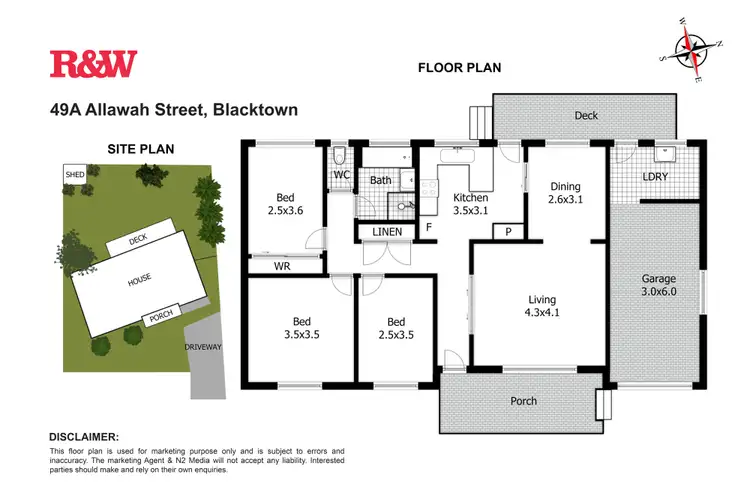 Floorplan of Homely house listing, 49A Allawah Street, Blacktown NSW 2148
