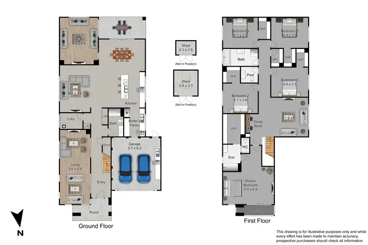 Floorplan of Homely house listing, 22 Leafy Circuit, Cranbourne East VIC 3977