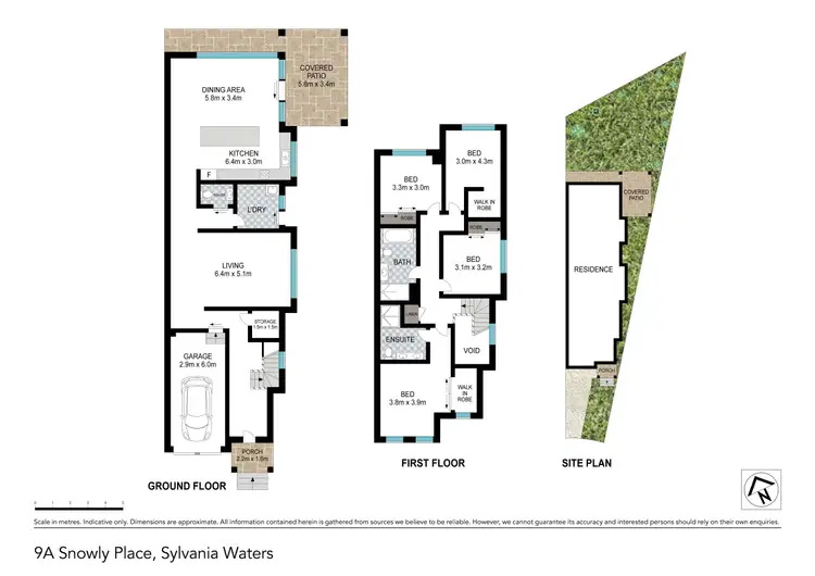 Floorplan of Homely house listing, 9A Snowy Place, Sylvania Waters NSW 2224