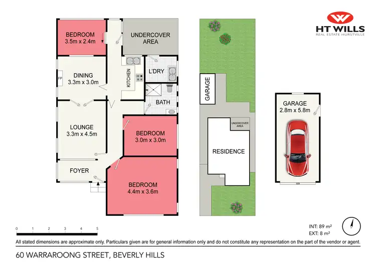 Floorplan of Homely house listing, 60 Warraroong Street, Beverly Hills NSW 2209