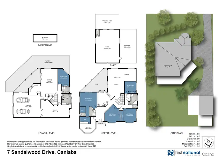 Floorplan of Homely house listing, 7 Sandalwood Drive, Caniaba NSW 2480