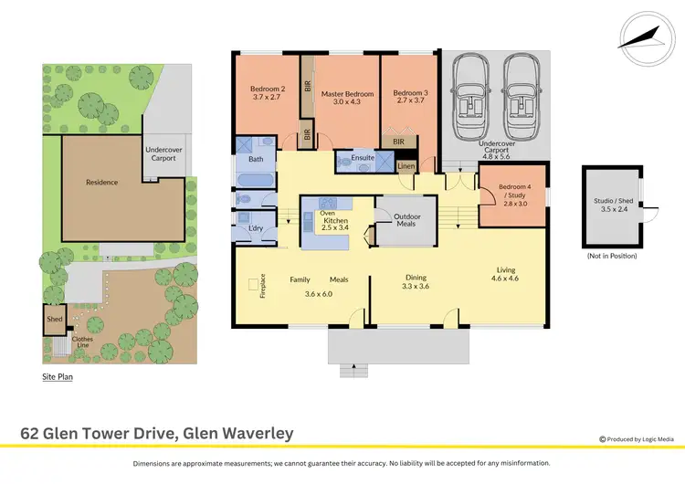 Floorplan of Homely house listing, 62 Glen Tower Drive, Glen Waverley VIC 3150