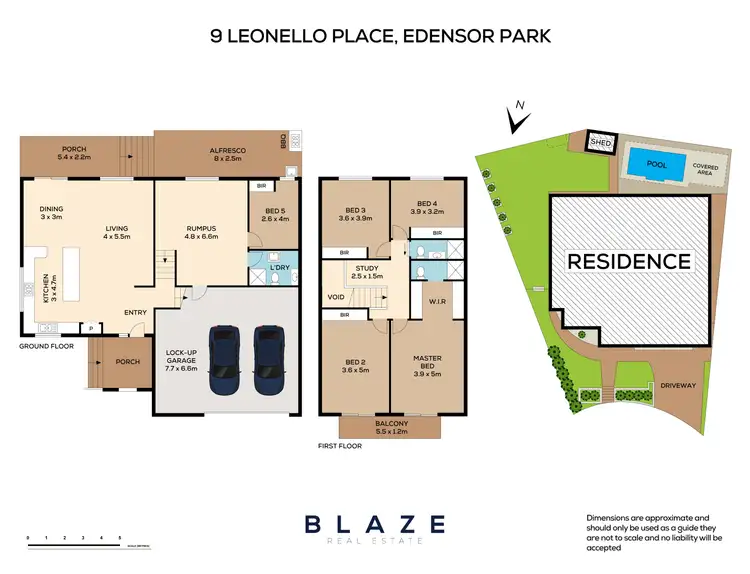 Floorplan of Homely house listing, 9 Leonello Place, Edensor Park NSW 2176