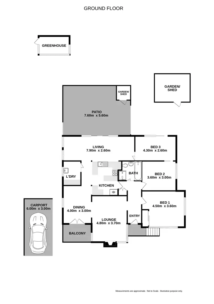 Floorplan of Homely house listing, 681 Hodge Street, Glenroy NSW 2640