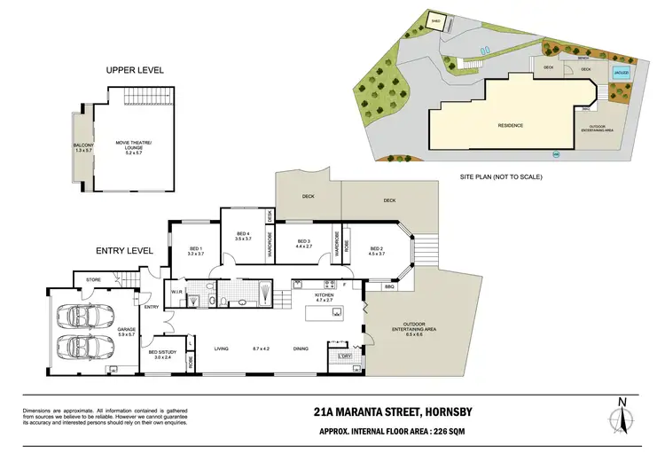 Floorplan of Homely house listing, 21A Maranta Street, Hornsby NSW 2077