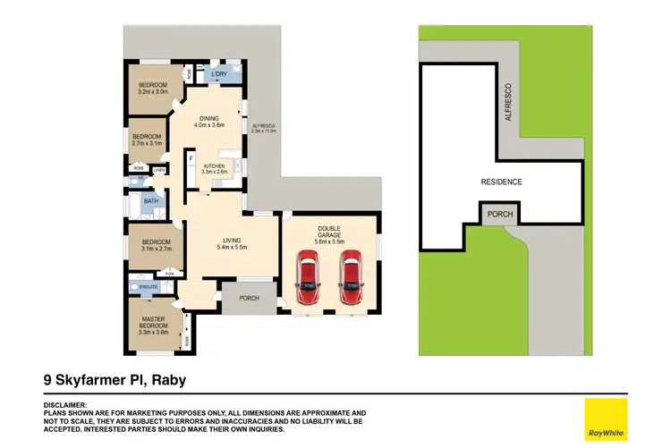 Floorplan of Homely house listing, 9 Skyfarmer Place, Raby NSW 2566