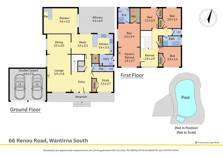 Floorplan of Homely house listing, 66 Renou Road, Wantirna South VIC 3152